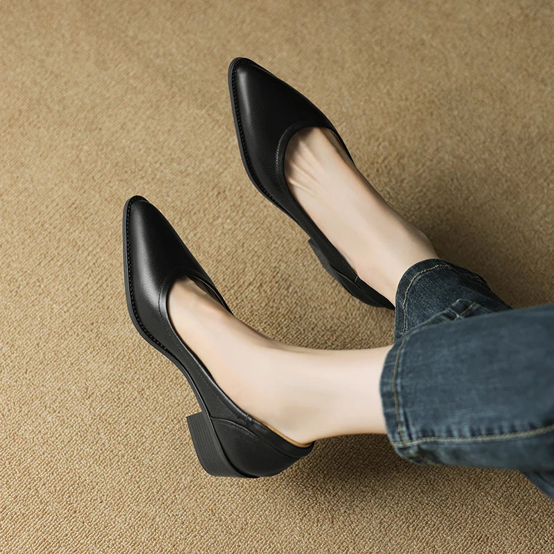 Camille | Chaussures à Talons Moyens