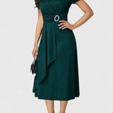 Zhyrelle | Robe Midi Élégante