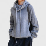 Jeanne | Sweat à Capuche Tricoté Confortable