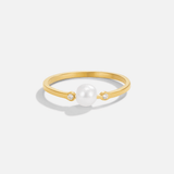 Bague en perles d'eau douce Peri